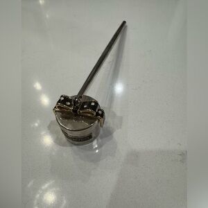 Henri Bendel Silver Candle Snuffer